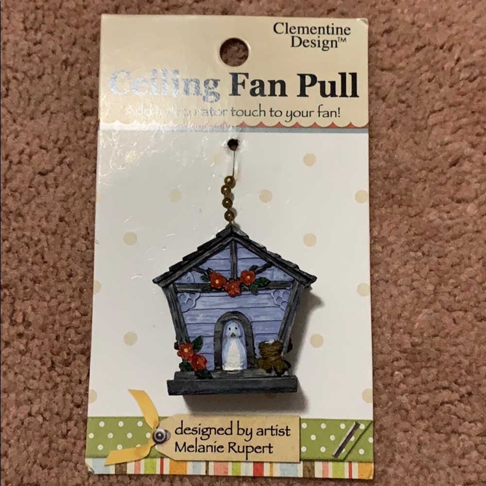 Ceiling fan pull